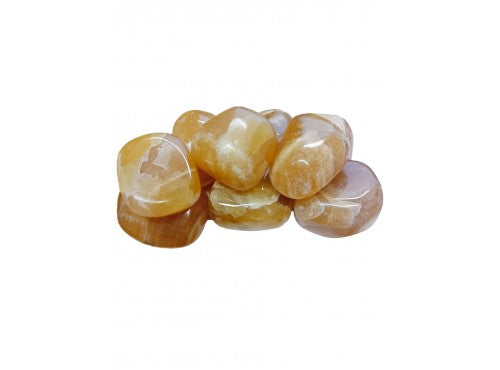 Honey Calcite Tumblestone